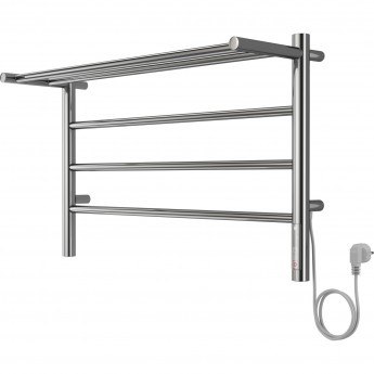 Полотенцесушитель электрический TERMINUS АВРОРА П4 700х450 с полочкой