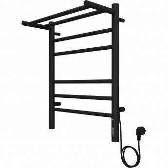 Полотенцесушитель электрический TERMINUS АВРОРА П6 450х600 КС ЧЕРНЫЙ МУАР new встроен диммер Полотенцесушитель электрический TERMINUS АВРОРА П6 450х600 КС ЧЕРНЫЙ МУАР new встроен диммер