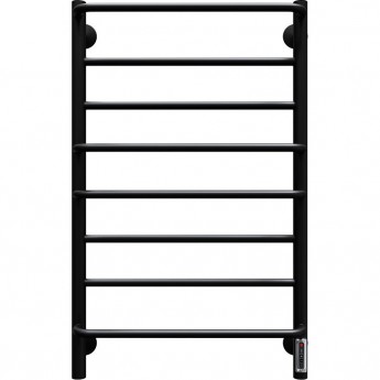 Полотенцесушитель электрический TERMINUS ЕВРОМИКС П8 500x850, черный (RAL 9005 матовый)
