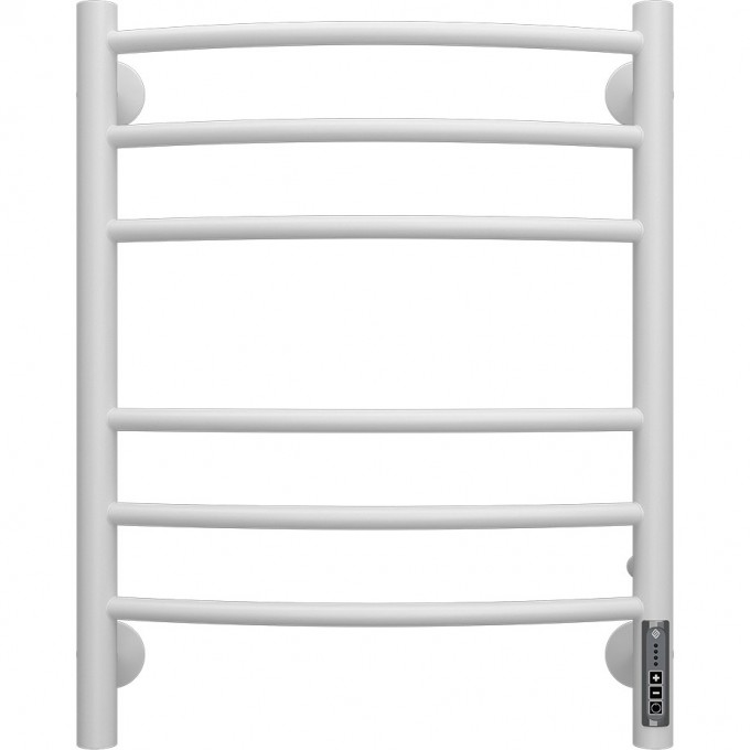 Полотенцесушитель электрический TERMINUS КЛАССИК П6 450х600 КС 9003 матовый с диммером 4670078527561