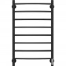 Полотенцесушитель электрический TERMINUS КЛАССИК П8 500x850, черный (RAL 9005 матовый) 4660059930367