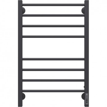 Полотенцесушитель электрический TERMINUS СИЦИЛИЯ П8 500х800 КС 9005 матовый с диммером Полотенцесушитель электрический TERMINUS СИЦИЛИЯ П8 500х800 КС 9005 матовый с диммером