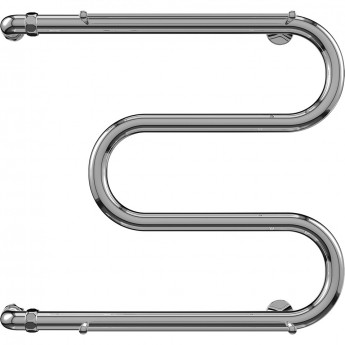 Полотенцесушитель водяной TERMINUS AISI М-ОБРАЗНЫЙ 32х2 500х600 с полками