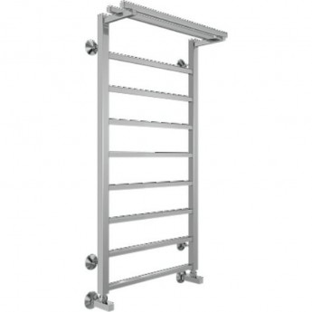 Полотенцесушитель водяной TERMINUS КОНТУР П9 500х1000 с полкой, порошковое покрытие Полотенцесушитель водяной TERMINUS КОНТУР П9 500х1000 с полкой, порошковое покрытие